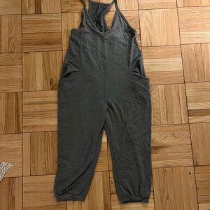Charcoal Grey Jumpsuit
